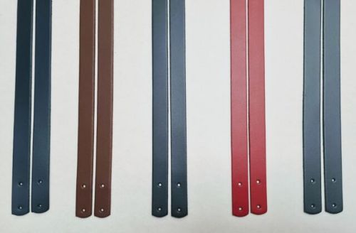 Pair of Replacement Bag Handles - Size & Colour Options (20 inch x 19mm, Black)